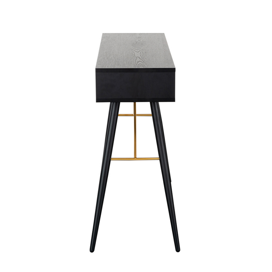 Barcelona Console Table - Black and Copper