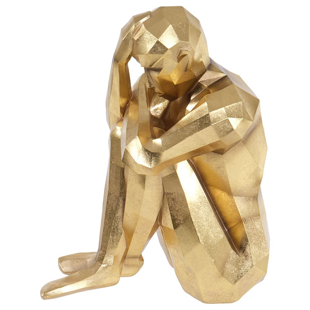 Gold Geometric figure Ornament