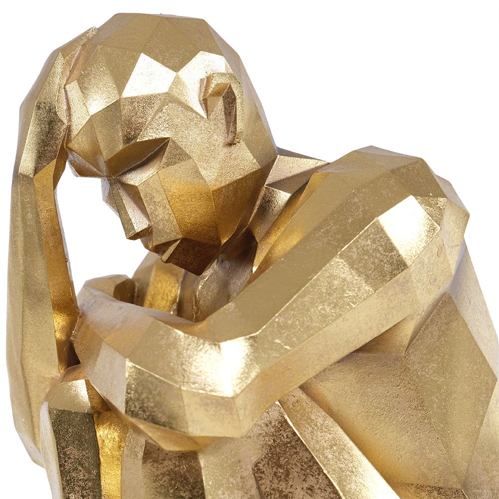 Gold Geometric figure Ornament