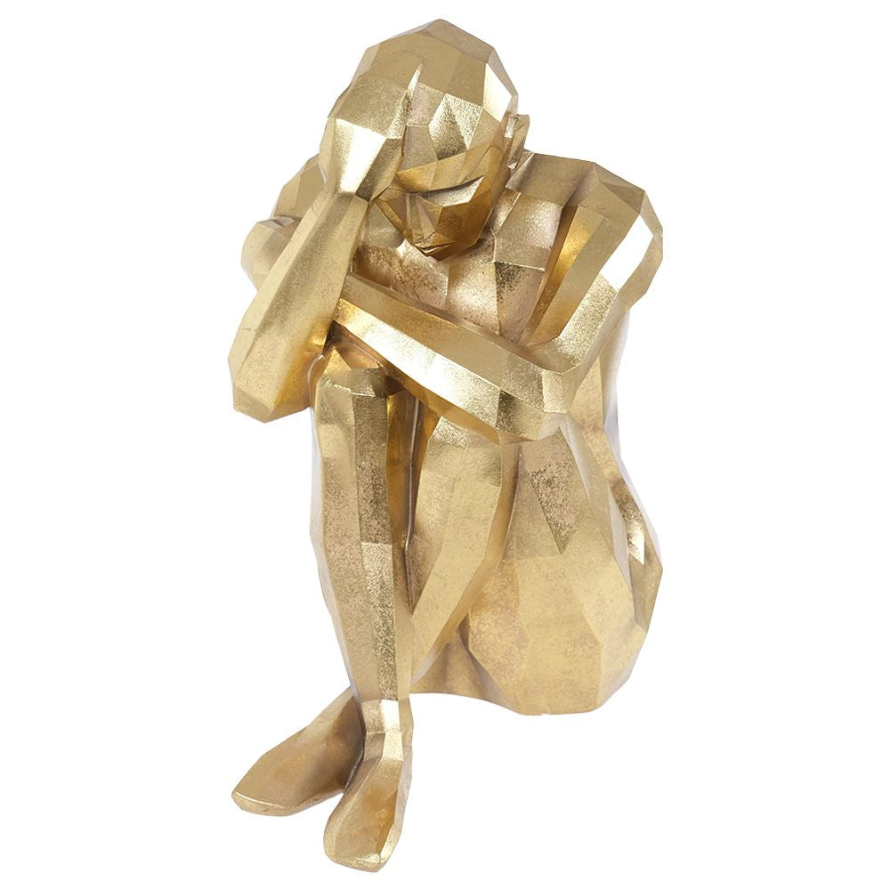 Gold Geometric figure Ornament