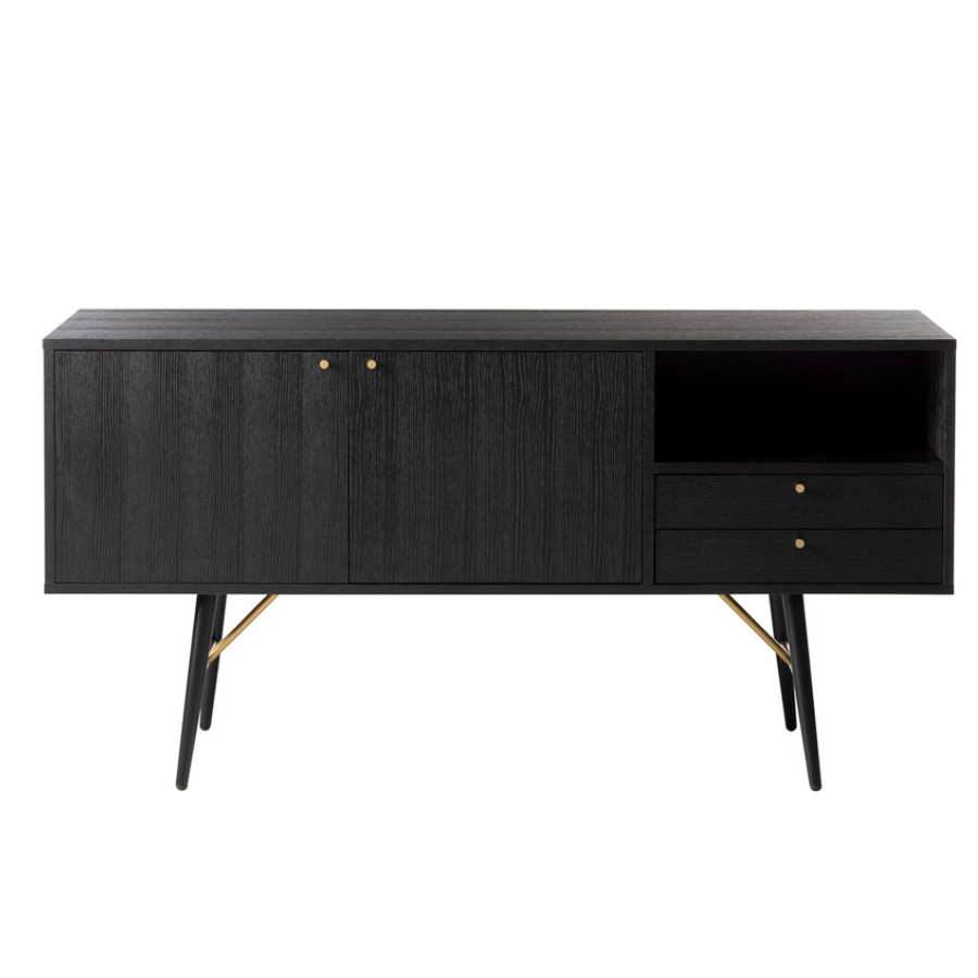 Barcelona Sideboard - Black and Copper