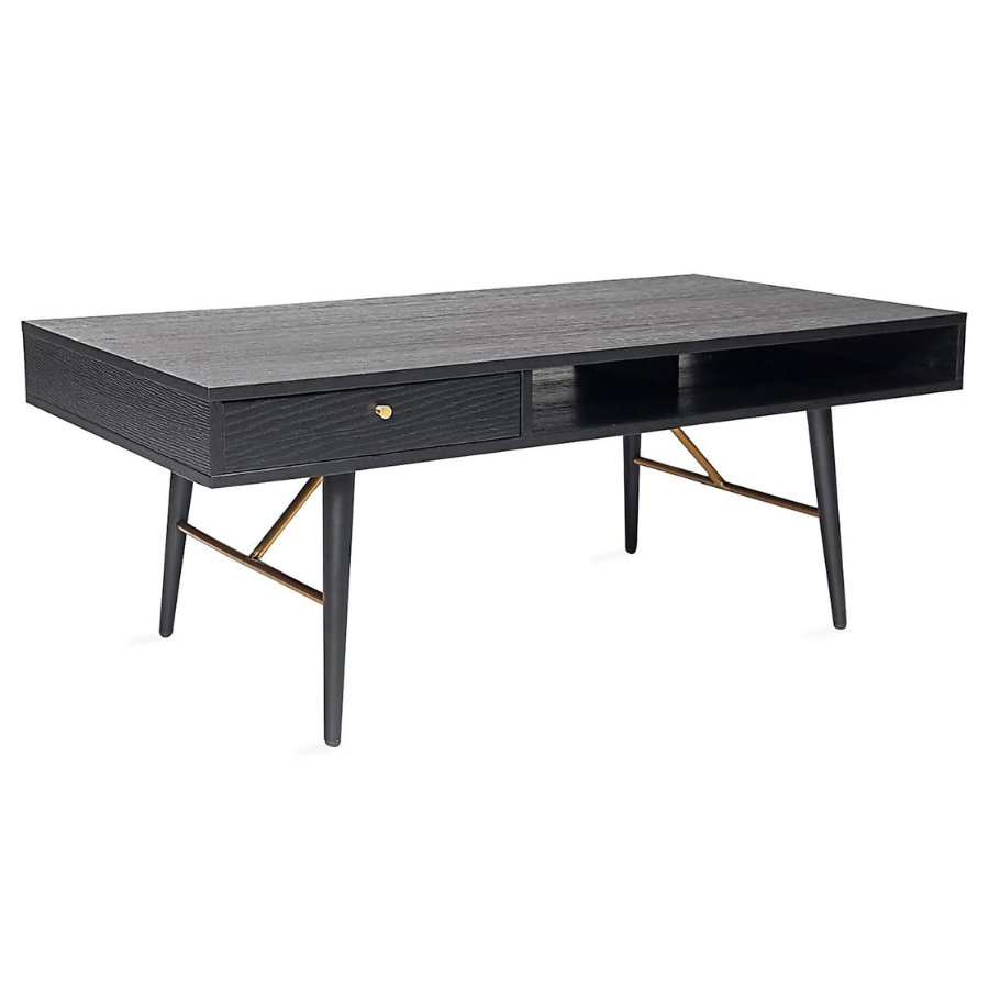Barcelona Coffee Table- Black and Copper