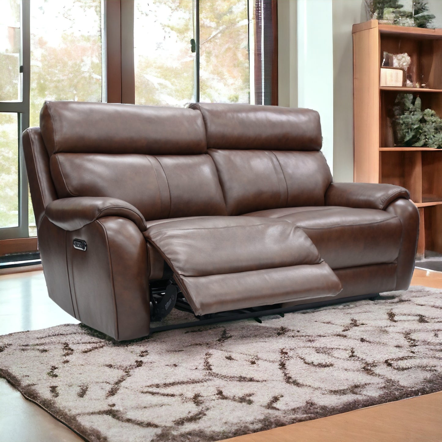 Winchester 3 Seater Power Leather Suite