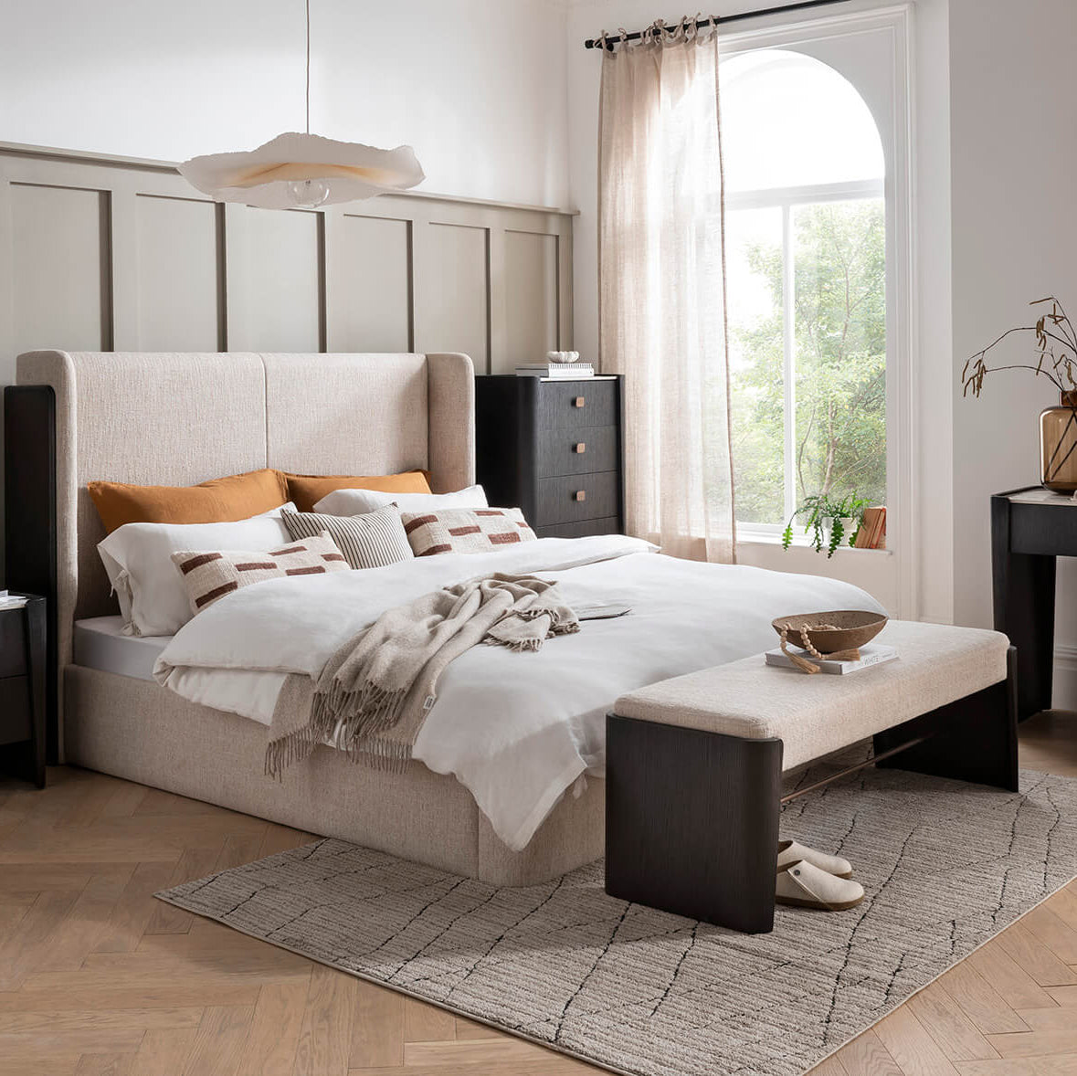 Rhodes Bedframe Ebony