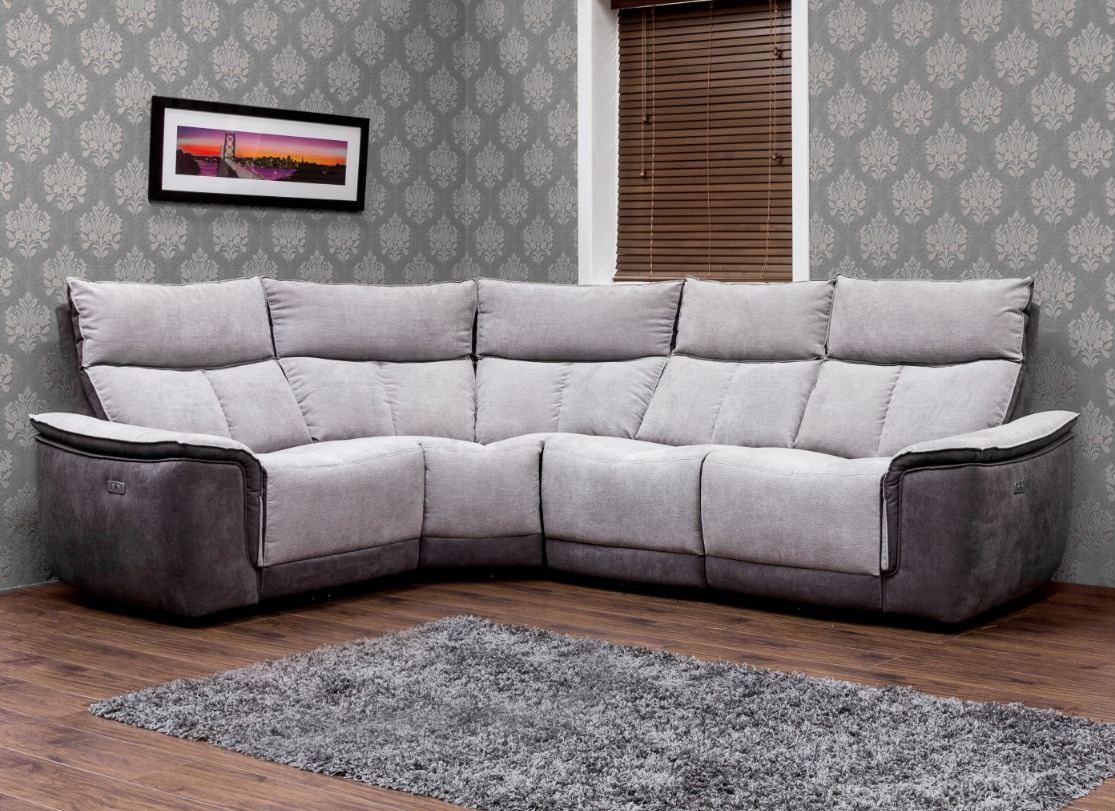 Stefano Electric Reclining Corner Suite
