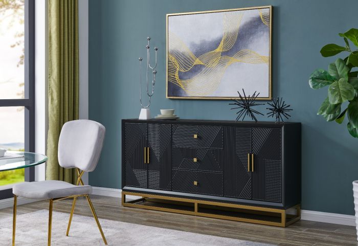Orlando 4 Door Sideboard