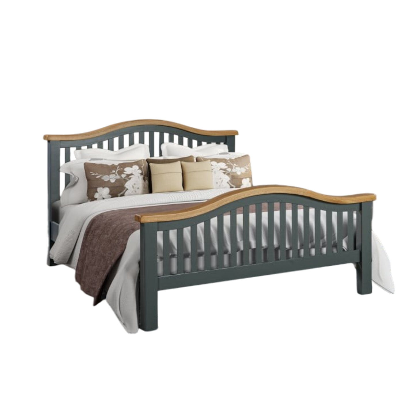 Capri Dark Bed Frame