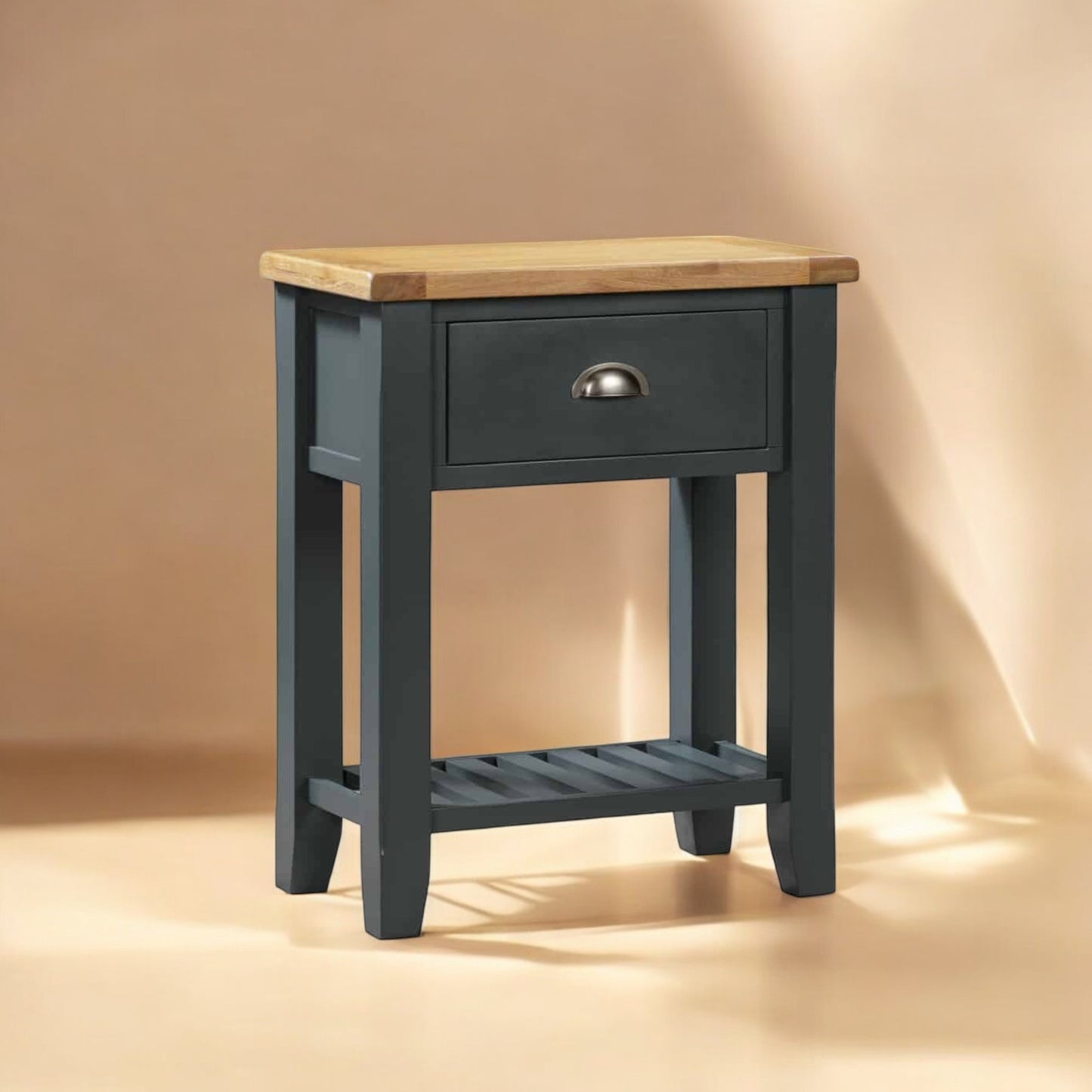 Capri Dark Small Console Table