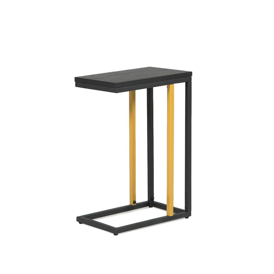 Barcelona Drinks Table - Black and Copper