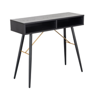 Barcelona Console Table - Black and Copper