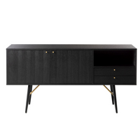 Barcelona Sideboard - Black and Copper