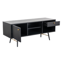 Barcelona TV Unit - Black and Copper