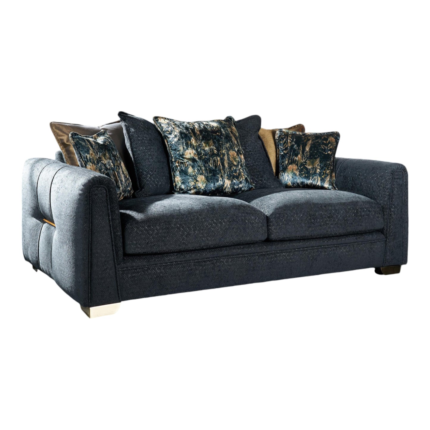 Rosso 3 Seater Pillow Back