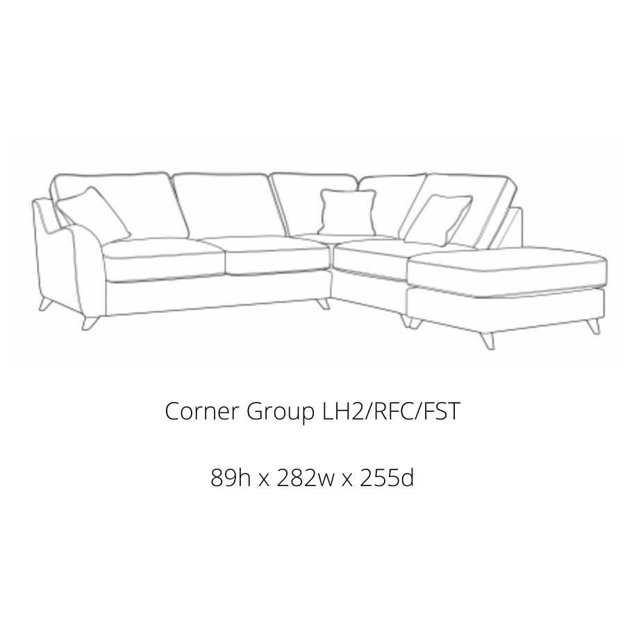Vanya Corner Suite With Chaise
