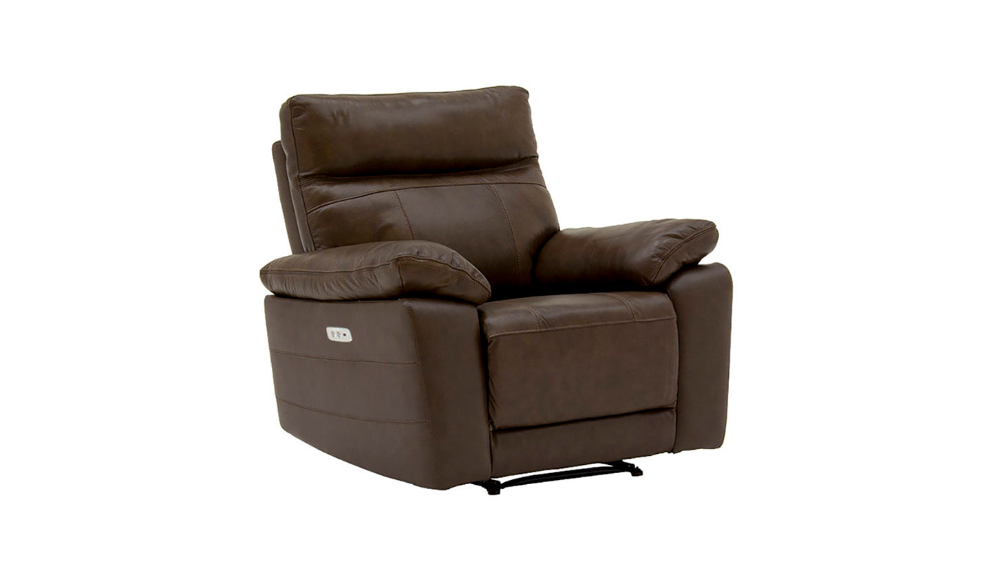 Positano Leather Electric Recliner Chair