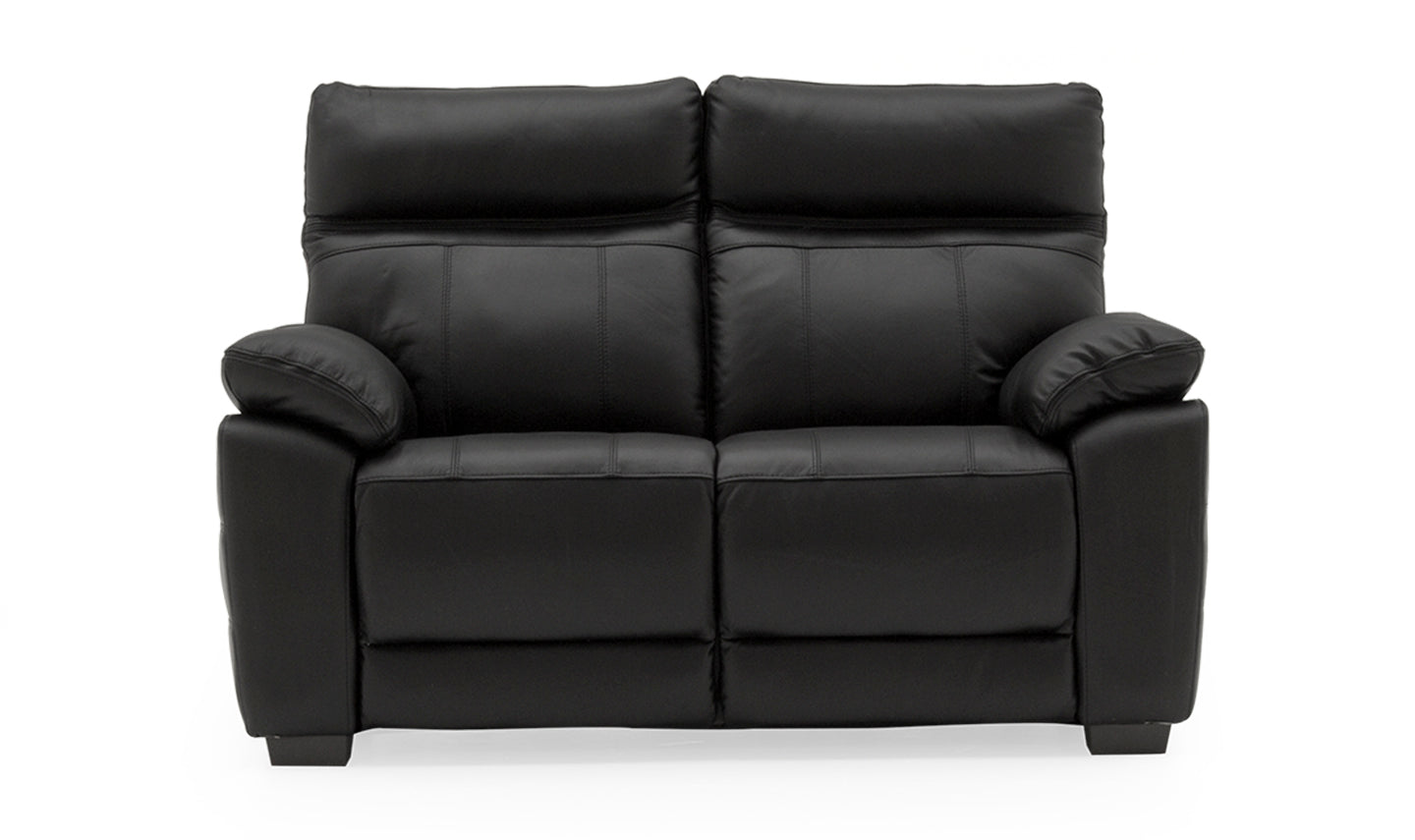 Positano Leather 2 Seater Fixed
