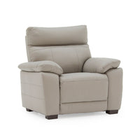 Positano Leather Chair Fixed