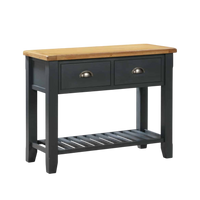 Capri Dark Large Console Table