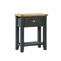 Capri Dark Small Console Table