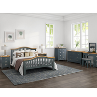Capri Dark Dressing Table Set