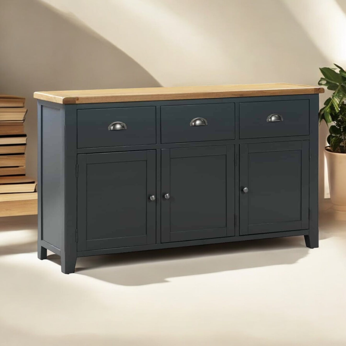 Capri Dark Large Sideboard