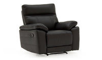 Positano Manual Leather Recliner Armchair