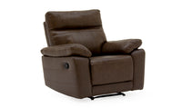 Positano Manual Leather Recliner Armchair