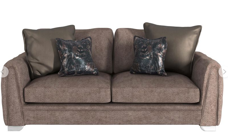 Rosso 3 Seater Standard Back