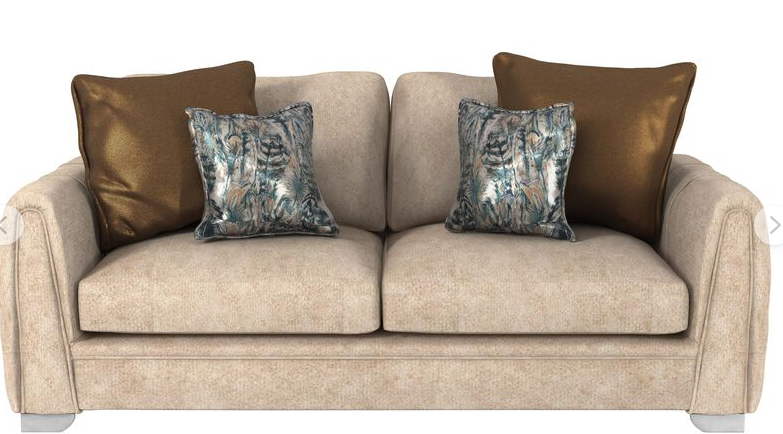 Rosso 3 Seater Standard Back