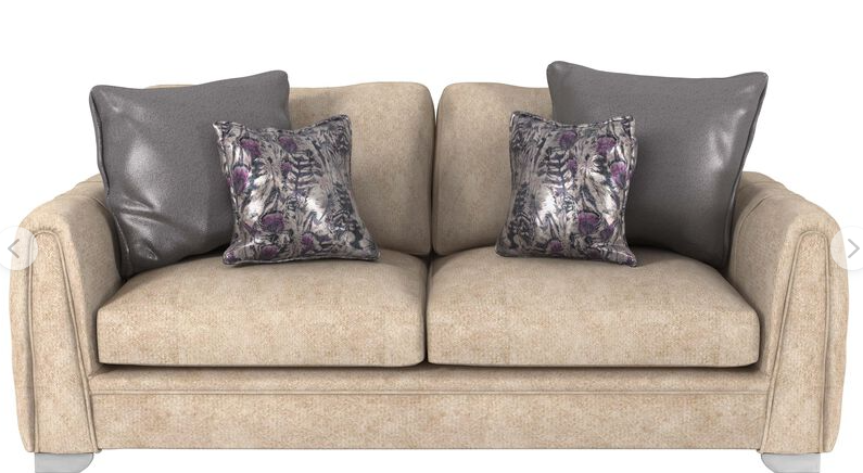 Rosso 3 Seater Standard Back