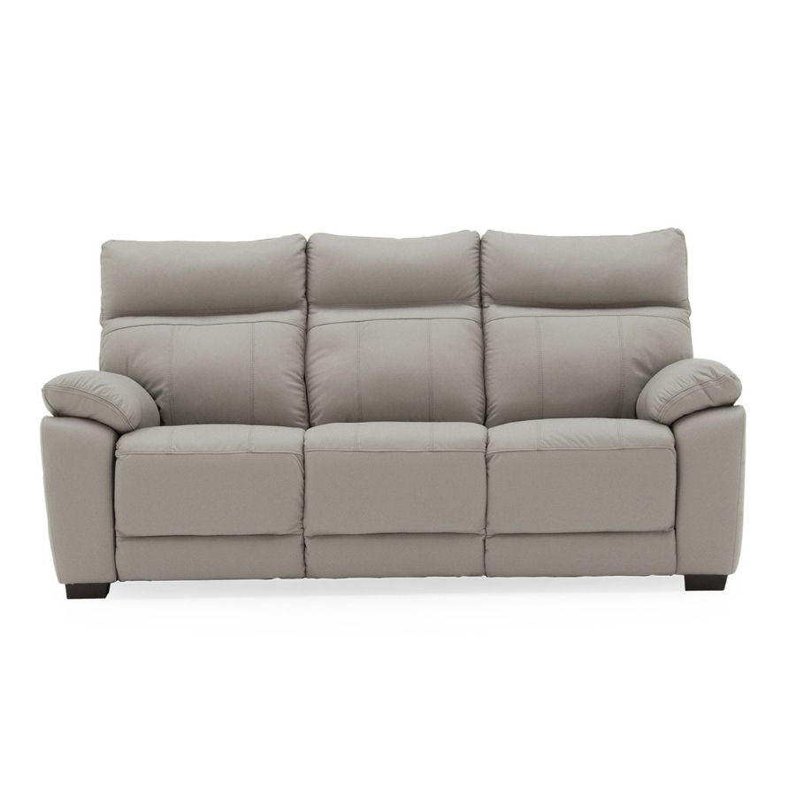 Positano Leather 3 Seater Fixed