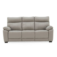 Positano Leather 3 Seater Fixed